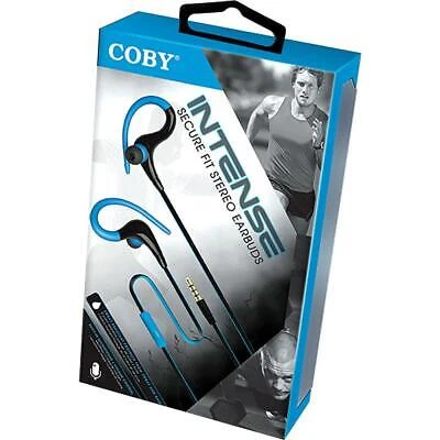 Auriculares estéreo Coby Intense Secure Fit sport con micrófono colores