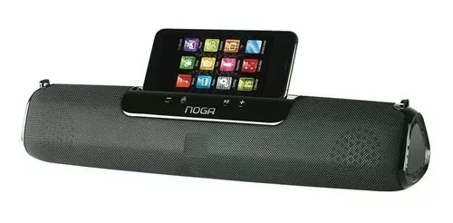 Parlante sound bar Noga NG-BT1026 portátil con bluetooth negro