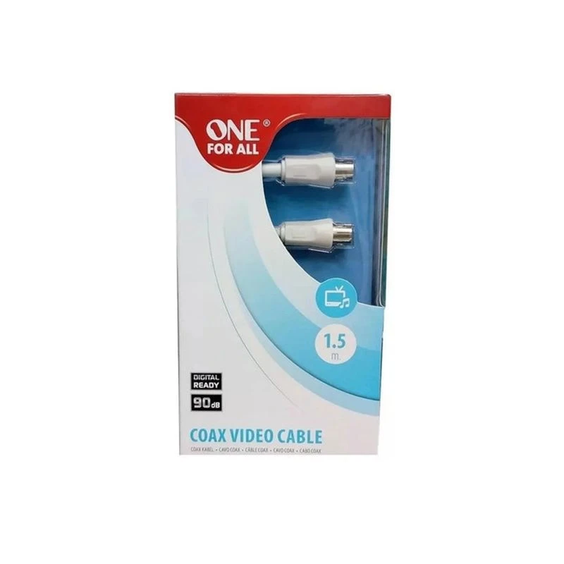 Cable Coaxial One For All Cc3112 3 Metros - ONE FOR ALL
