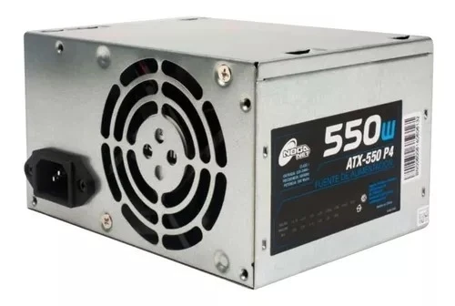 Fuente de alimentación para PC Noga ATX-550 P4 550W negra 200V
