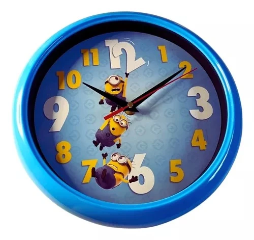 despertador minions redondo