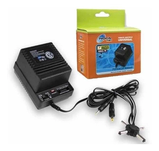 Fuente Multiple 800ma Noga-79 De 1.5 A 12v 6 Conectores