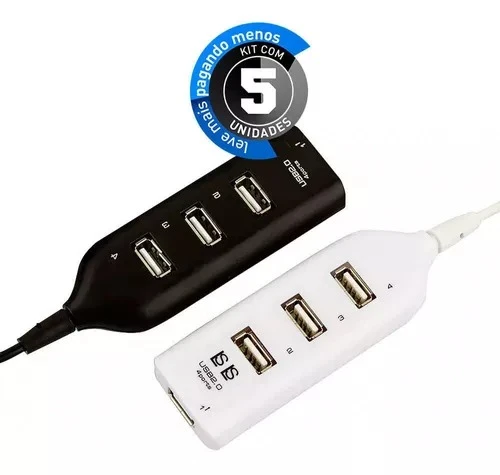 Hub Multipuertos Agiler 4 Puertos Usb blackpoint a8