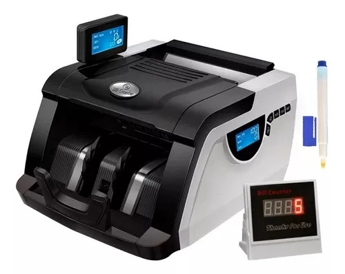 Contadora De Billetes Máquina Cuenta Dinero Detector Falsos CT-30