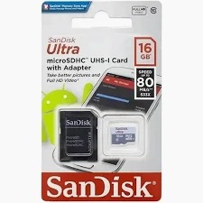 Memoria Microsd 16gb Ultra Clase 10 Sandisk no es original