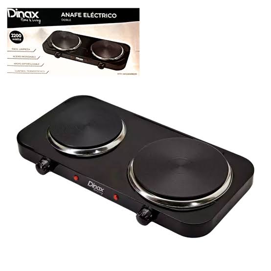 Anafe Electrico Doble Dinax 2200W Wh-Hp2200Std