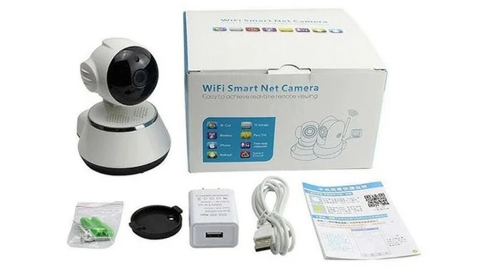 IP Camera Wifi Wireless v380 Q6 Smart Net Camara CCTV Cam P2P Pan Tilt