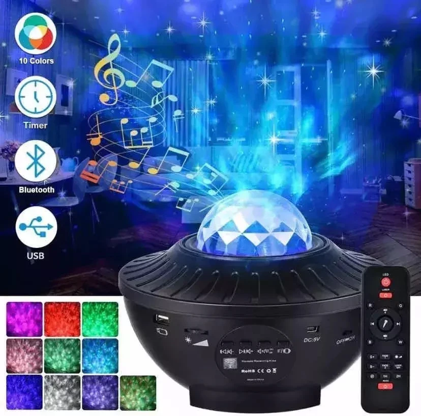 PROYECTOR GALAXIA PARLANTE BT BALL-03 MADISION
