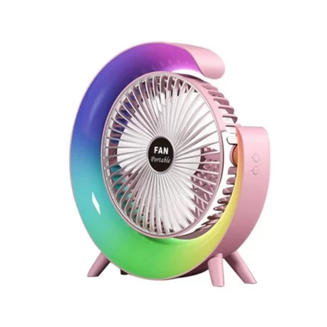 ventilador portatil recargable colores