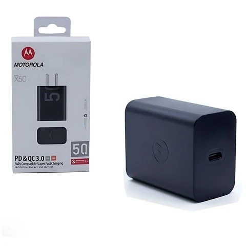 Cargador Cabezal Tipo C 30W Turbo Power Motorola