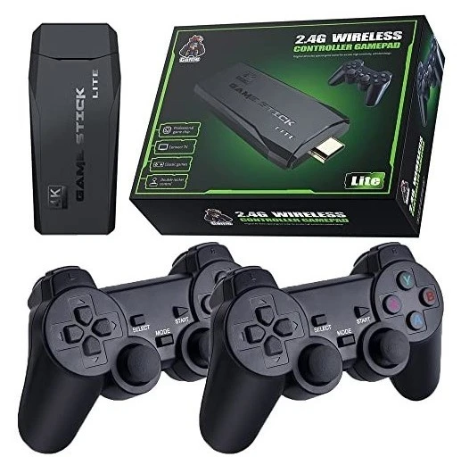 CONSOLA RETRO 2.4G WIRELESS GAME STICK LITE caja grande