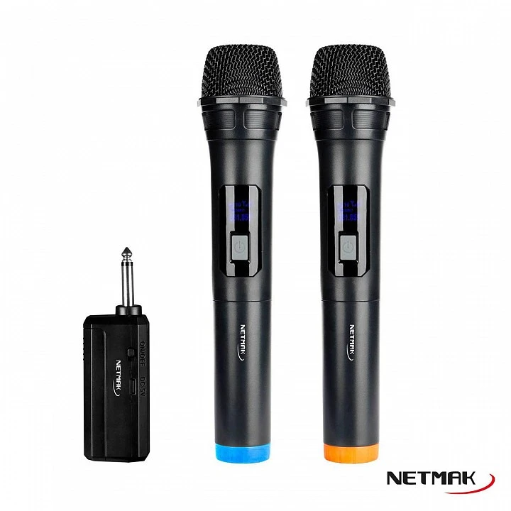 Microfonos X2 Inalambricos Profesionales nm-mc18