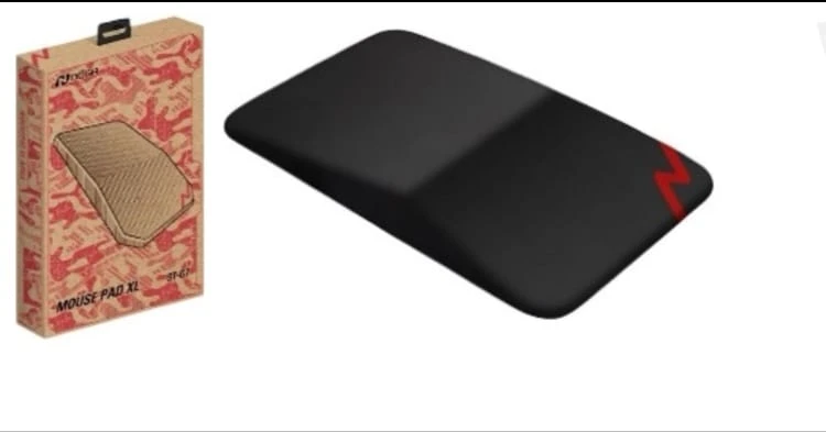 Mouse Pad Gamer St-g7 Noga Ergonomico Color Negro