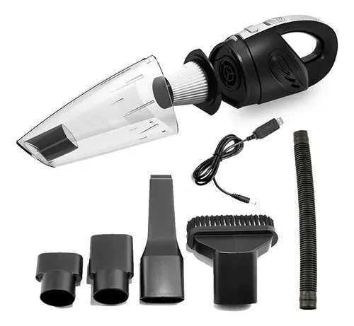 Aspiradora Auto-hogar Fh-558: Limpieza Eficaz Y Rápida Negro MASUYA