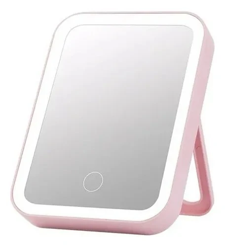 Espejo Maquillaje Luz Led Regulable Usb Recargable Tactil