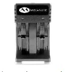 Cargador inteligente 2 slot * Para baterías de litio * Conector USB megalite p102u
