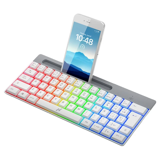 NKB-Q60 // TECLADO GAMER USB RGB LEDS