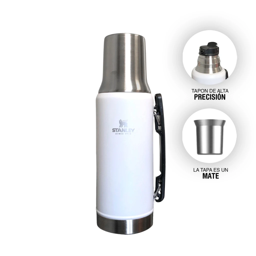 Termo Mate System 2 en 1 Stanley 1000 ml colores