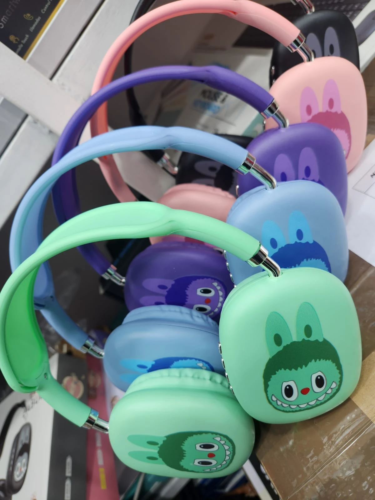 auricular vincha LABUBU RD-10 colores