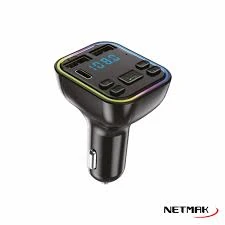TRANSMISOR DE FM C/BLUETOOTH NETMAK NM-CAR38