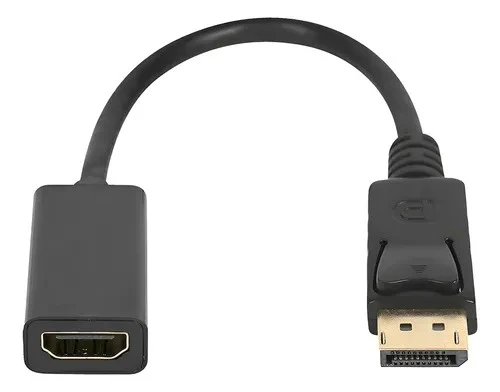 Adaptador De Display Port A Hdm 4K SKYWAY Negro GM-6632