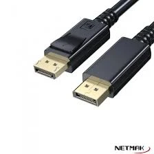 Netmak Cable Display Port a Display Port 1.5mts 4K NM-C58