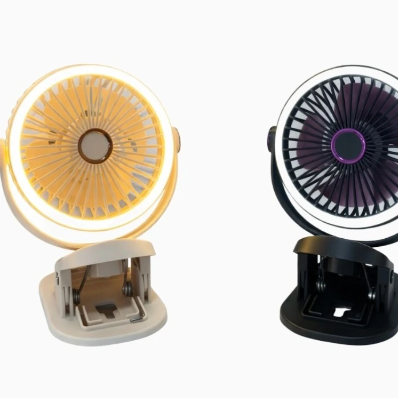 ventilador portatil recargable fultifuncion con clip
