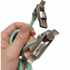 CABLE DE DATOS 4 EN 1 UNIVERSAL carga rapida TIME CAB-44006