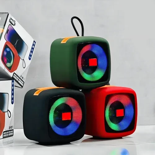 Mini Parlante Portátil Speaker Disco Bajos Profundos X-911