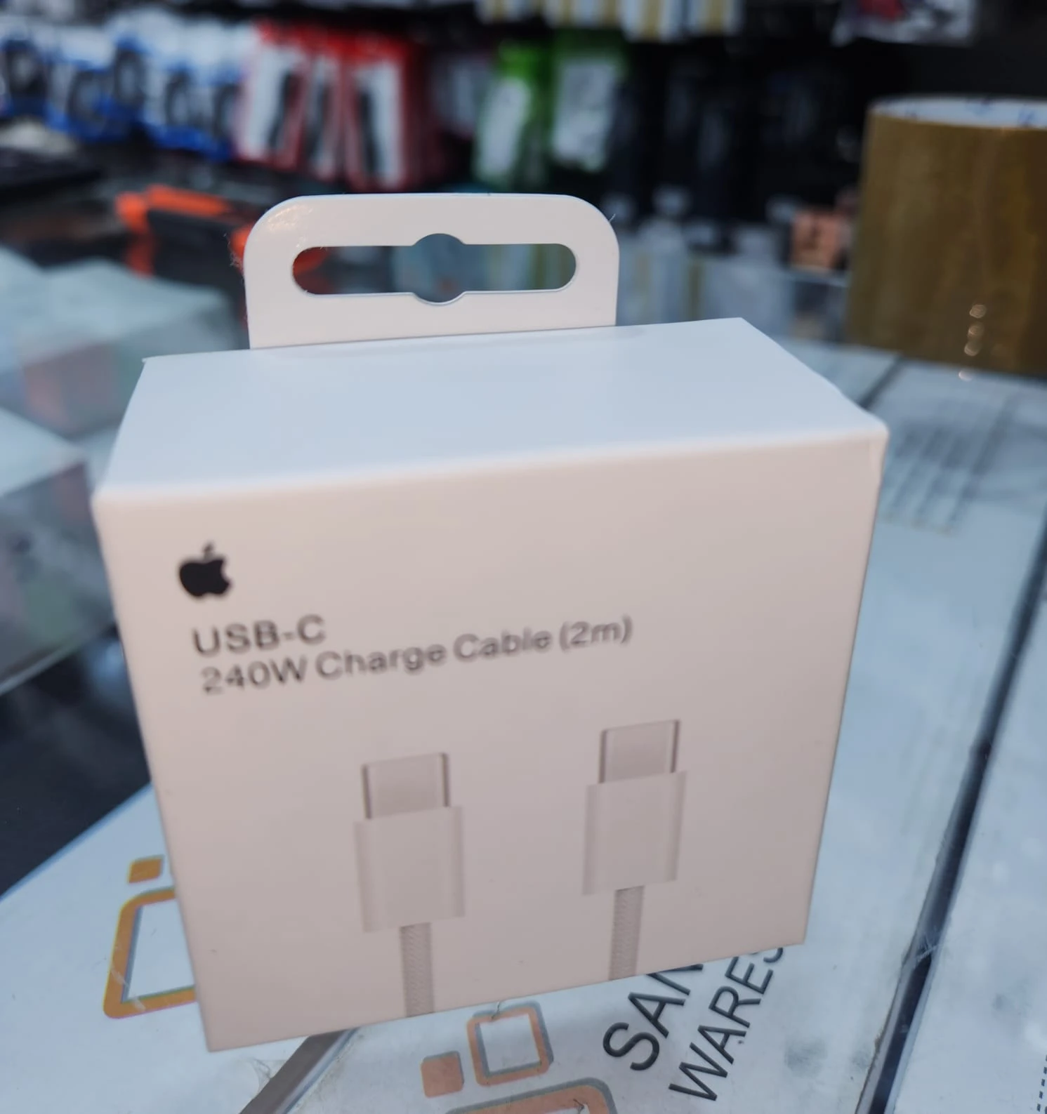 Cable  240W New Gen Mallado USB-C a usb C 2 Metros foxconn