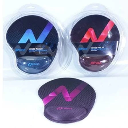 Mouse Pad Apoya Muñeca Con Gel Antideslizante Tela Noga 3d colores