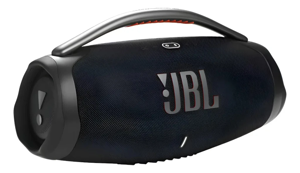 Parlante JBL Boombox 3 Black Portátil Bluetooth Waterproof con Luces LED