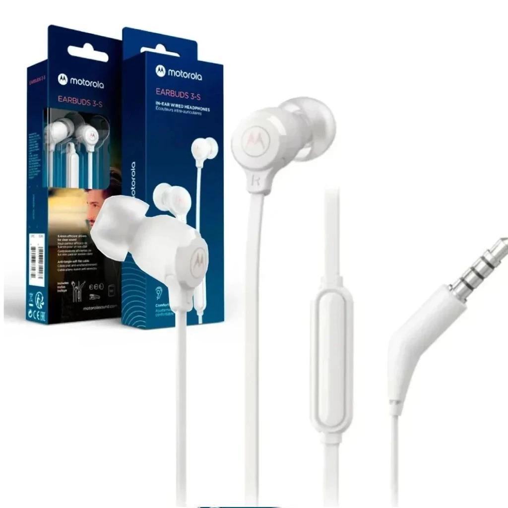 Auriculares Motorola Earbuds 3-sS 3.5mm original