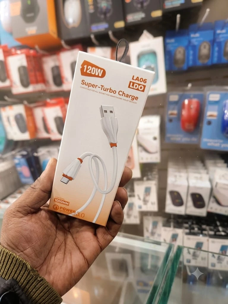 data cable usb a usb type c CARGA TURBO 120W LA06