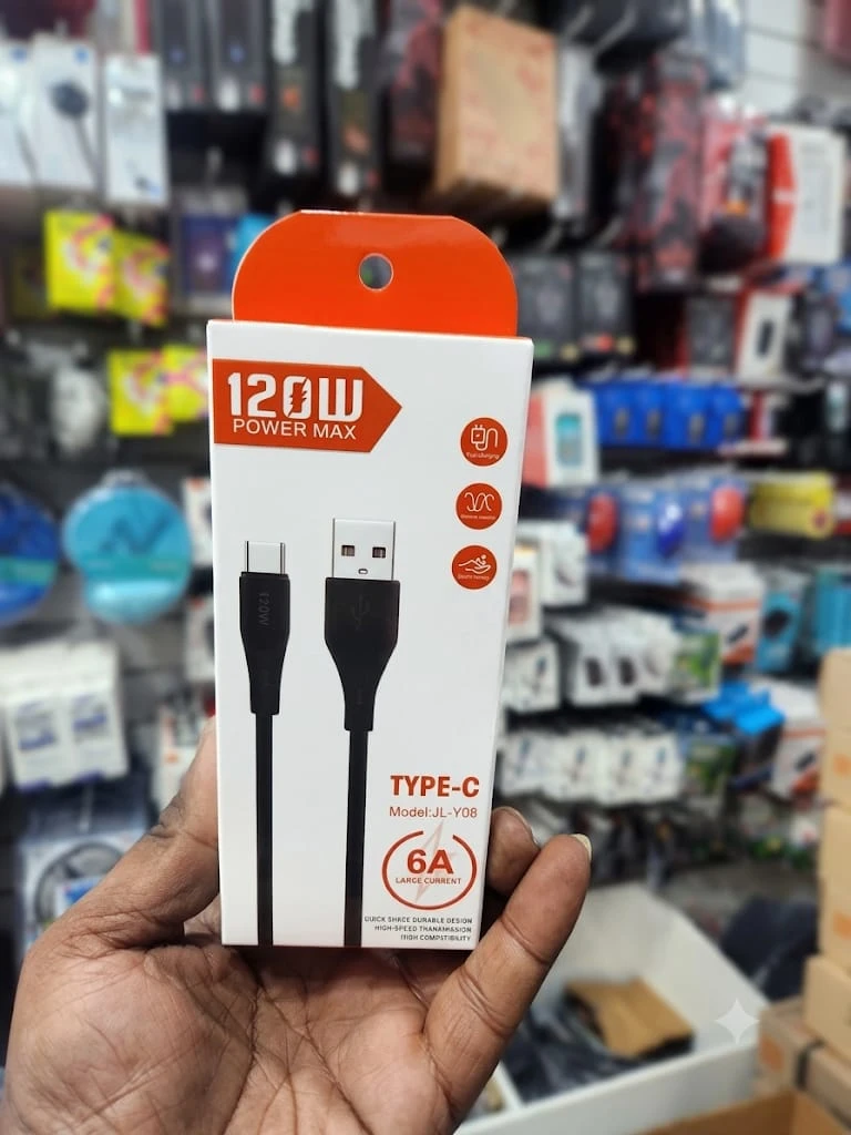 data cable usb a usb type c 6A 120W JL-YO8