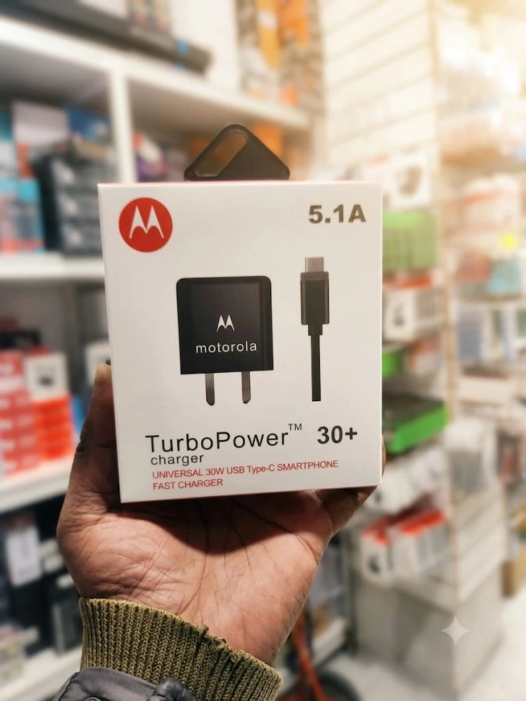 Cargador motorola turbo power 30+ usb a type c 5.1A Generico