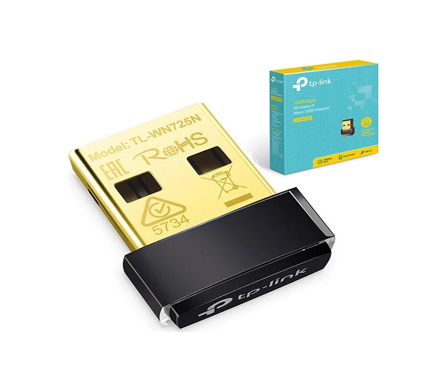 Placa De Red Tp-link Tl-wn725n 150mb/s Wireless N Nano Usb A